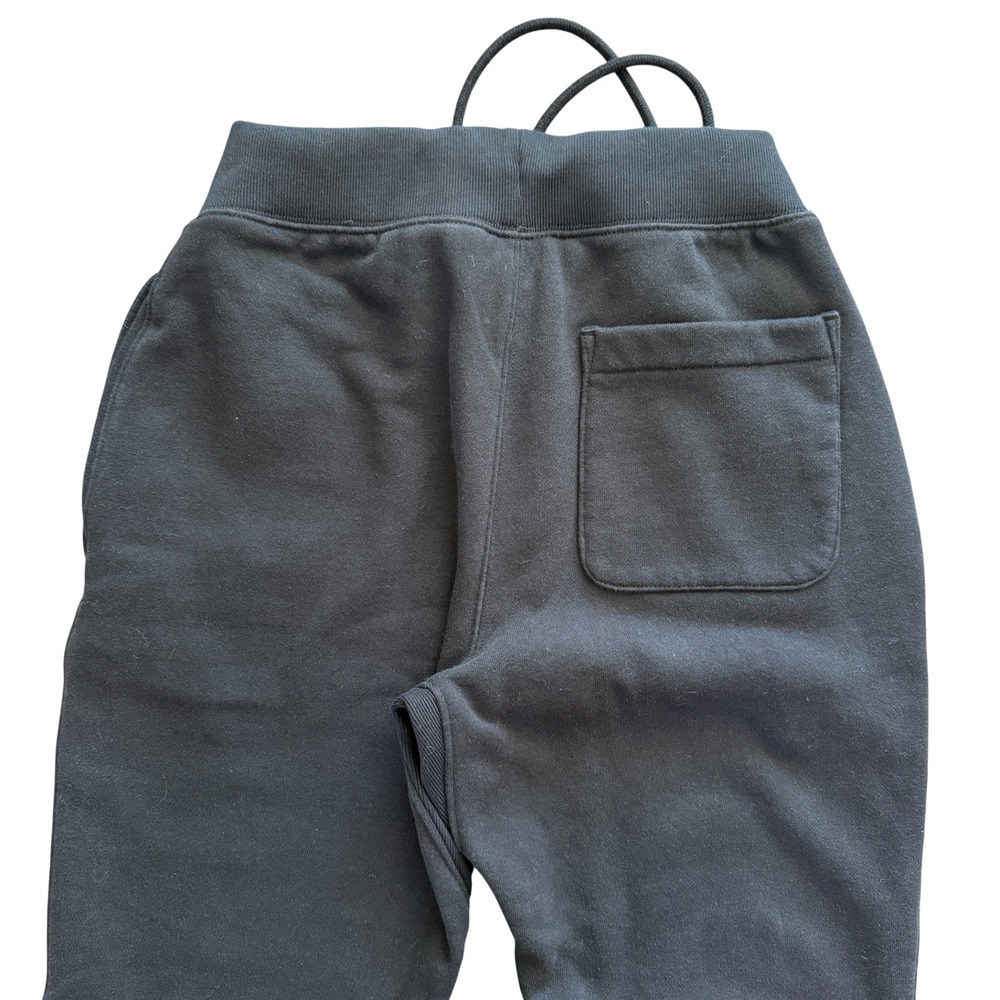 Champion Reverse Weave Black Joggers Multi Color Logo Sweatpants Size Small - Picture 8 of 8